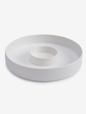 The Cellar Aaden Chip & Dip Bowl, Exclusively at Macy's - White NWT